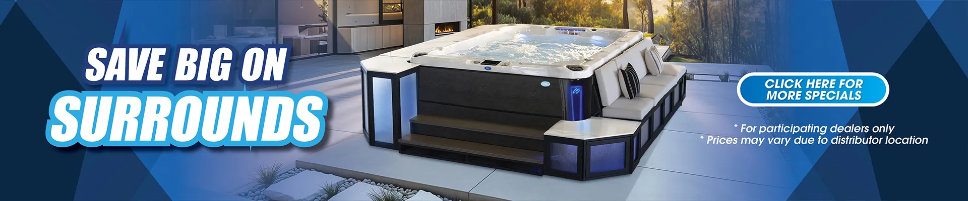 Calspas hot tub being used in a family setting - Wenatchee